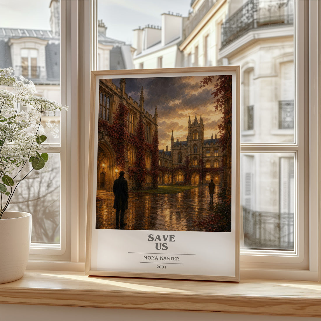 Save Us book cover poster colour and style options – Mona Kasten book art