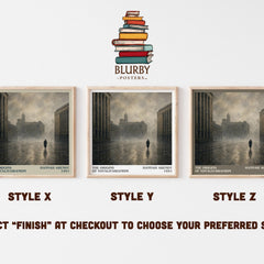The Origins of Totalitarianism literary print in frame leaning in hallway – philosophy wall art