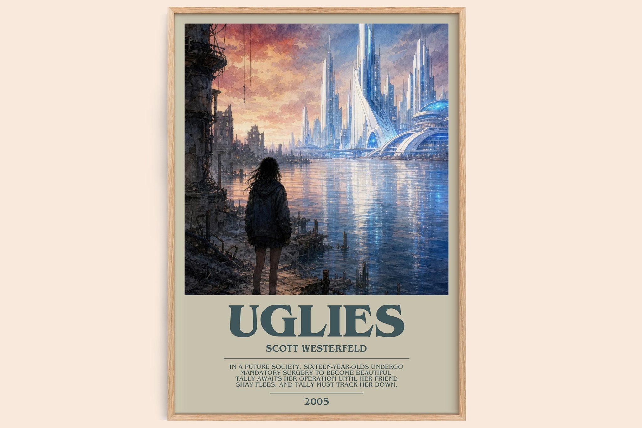 Uglies Bookish Wall Art by Scott Westerfeld