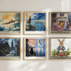 Uglies literary art print colour and style options – Scott Westerfeld book art