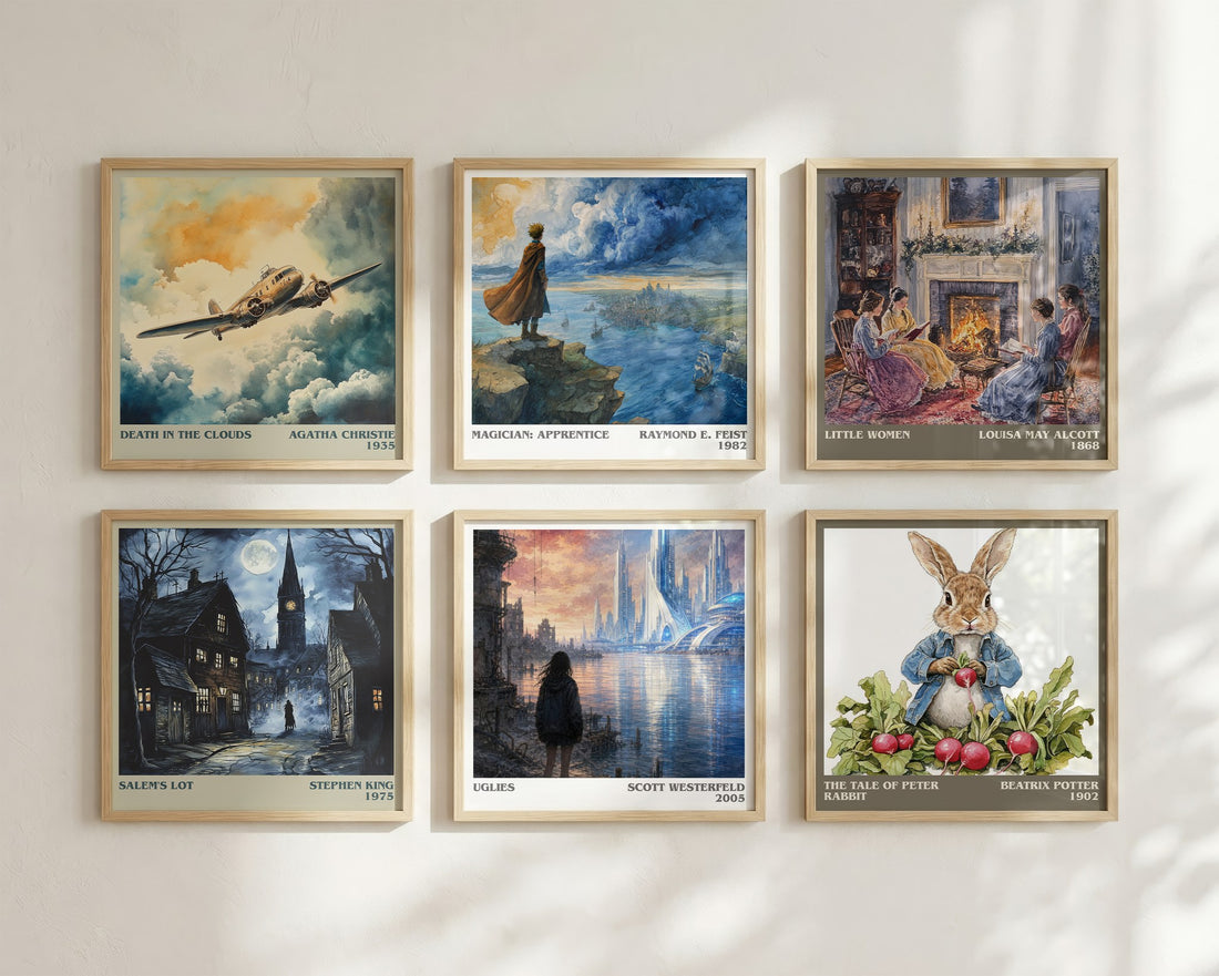 Uglies literary art print colour and style options – Scott Westerfeld book art