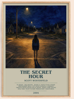 The Secret Hour Bookish Wall Art by Scott Westerfeld – image 1