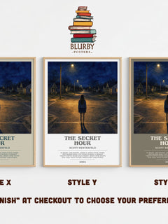 The Secret Hour Bookish Wall Art by Scott Westerfeld – image 4