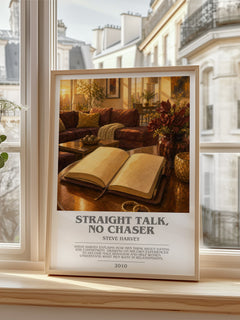 Straight Talk, No Chaser Bookish Wall Art by Steve Harvey – image 2