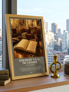 Straight Talk, No Chaser Bookish Wall Art by Steve Harvey – image 3