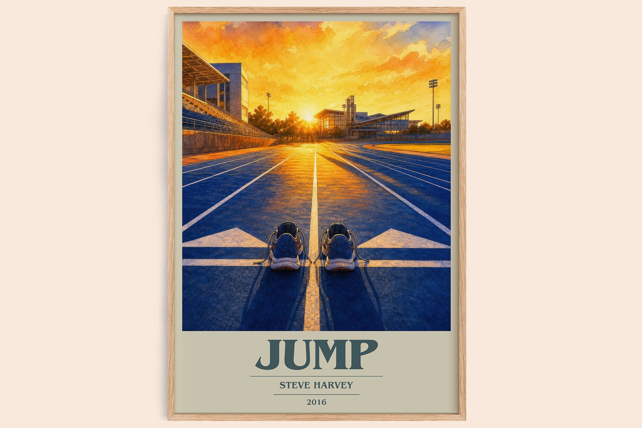Jump Book Cover Poster by Steve Harvey