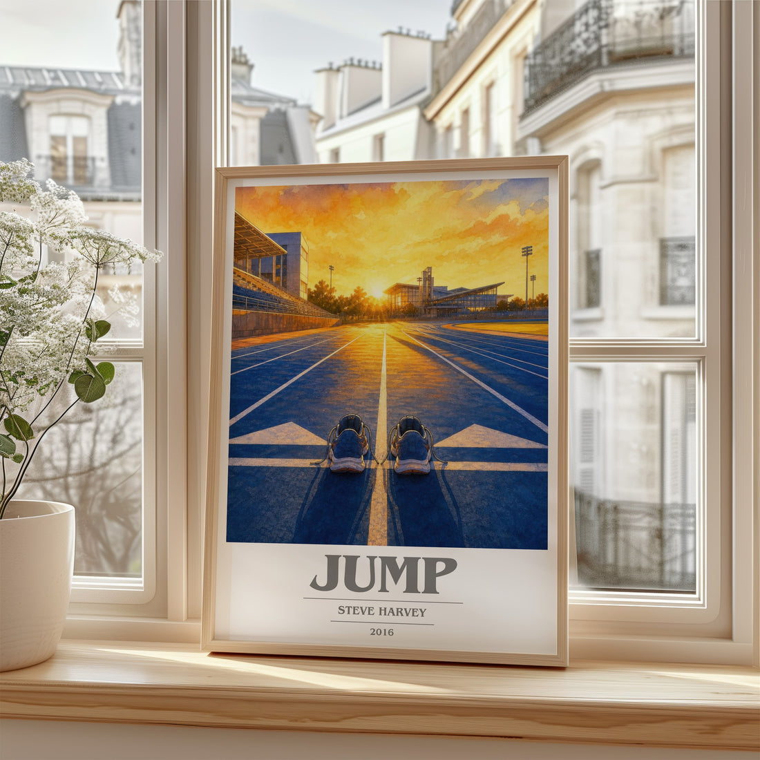 Jump book cover poster colour and style options – Steve Harvey book art