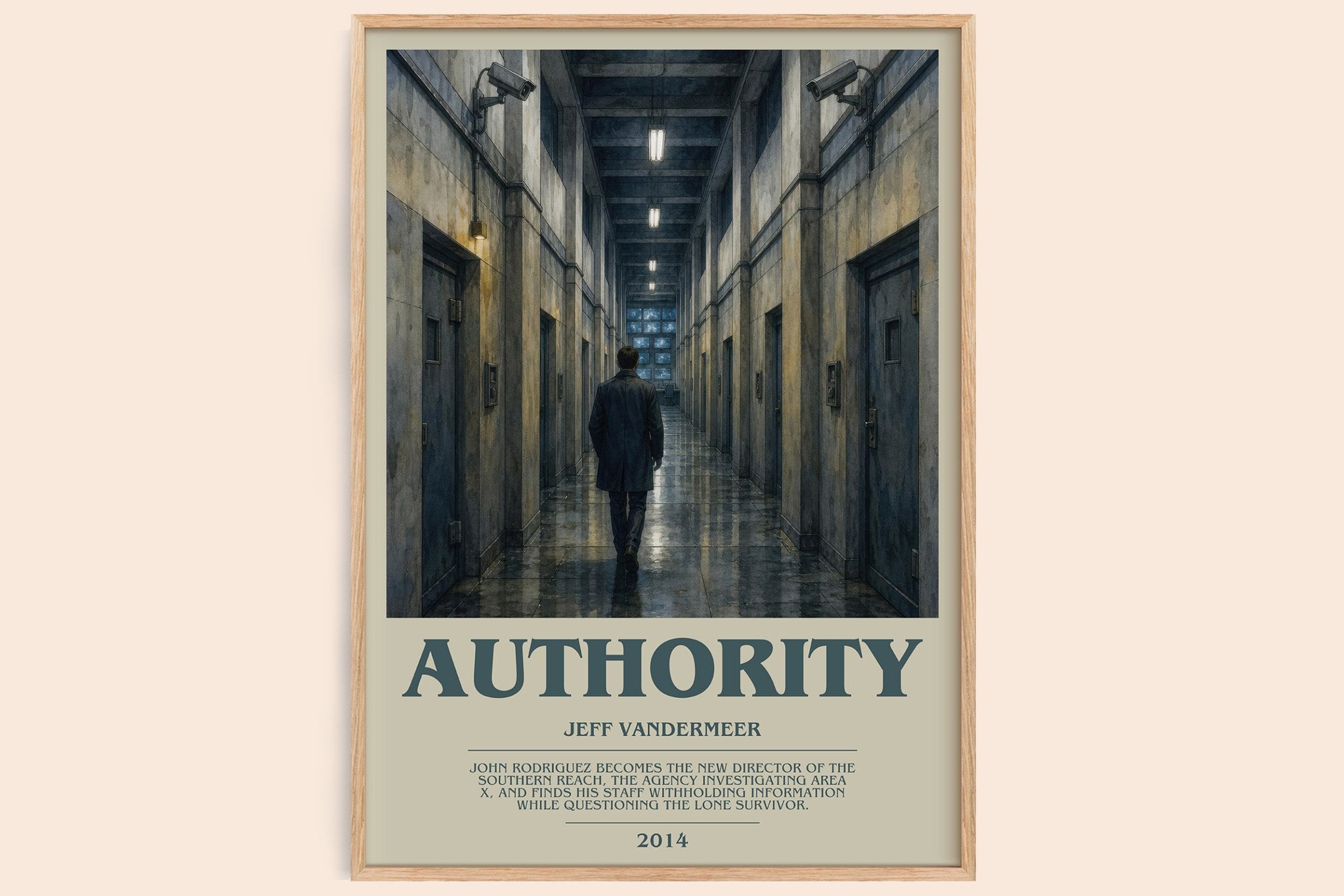 Authority Bookish Wall Art by Jeff VanderMeer
