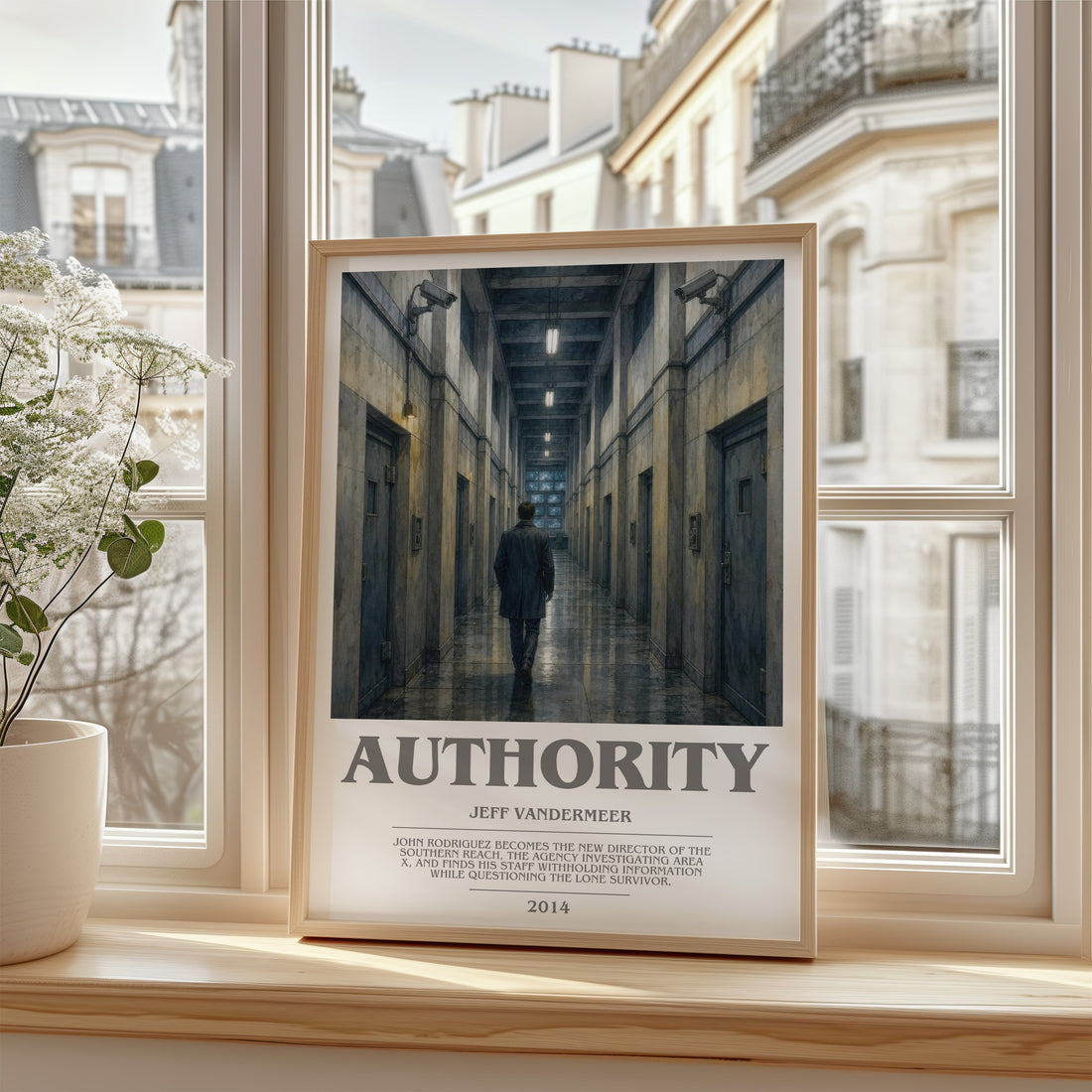 Authority bookish poster colour and style options – Jeff VanderMeer book art