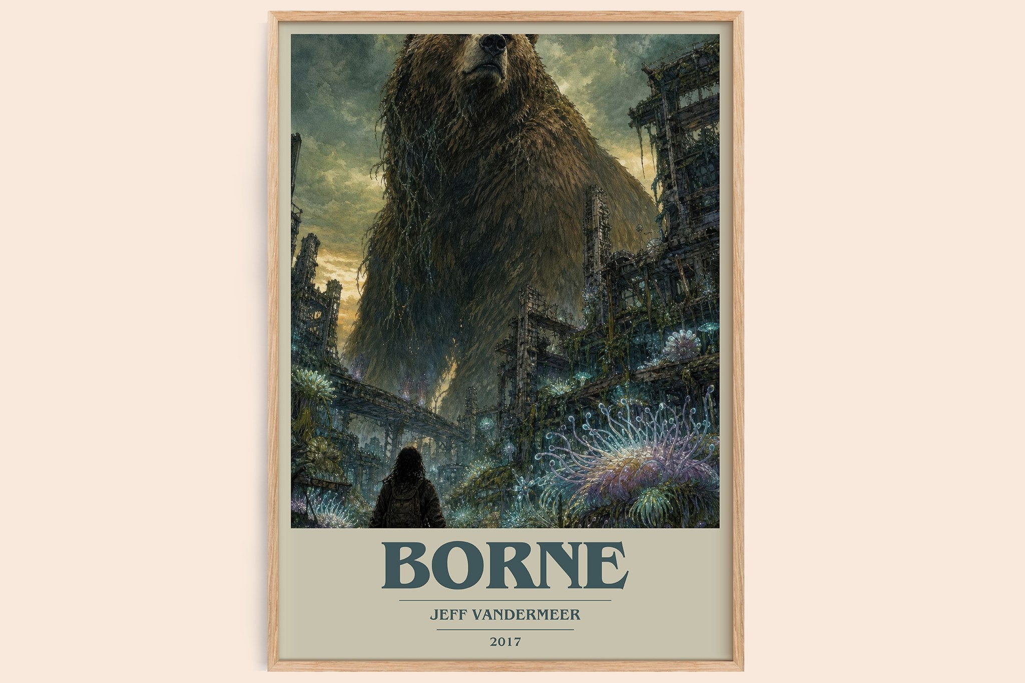 Borne Book Cover Poster by Jeff VanderMeer