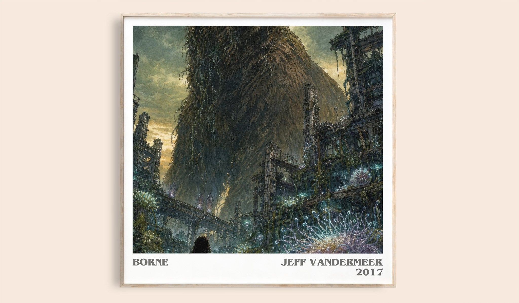 Borne Literary Art Print by Jeff VanderMeer