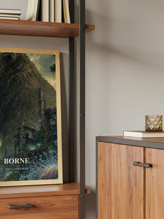 Borne book watercolour illustration paper finish options – matte satin gloss