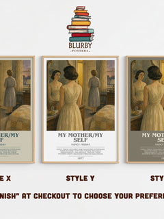 My Mother/My self Bookish Wall Art by Nancy Friday – image 4