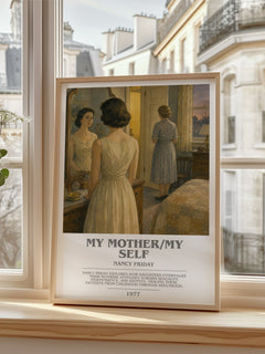 My Mother/My self Bookish Wall Art by Nancy Friday – image 2