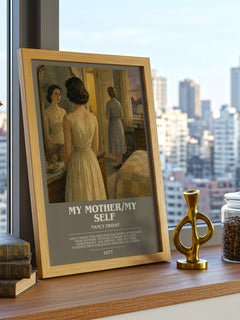 My Mother/My self Bookish Wall Art by Nancy Friday – image 3