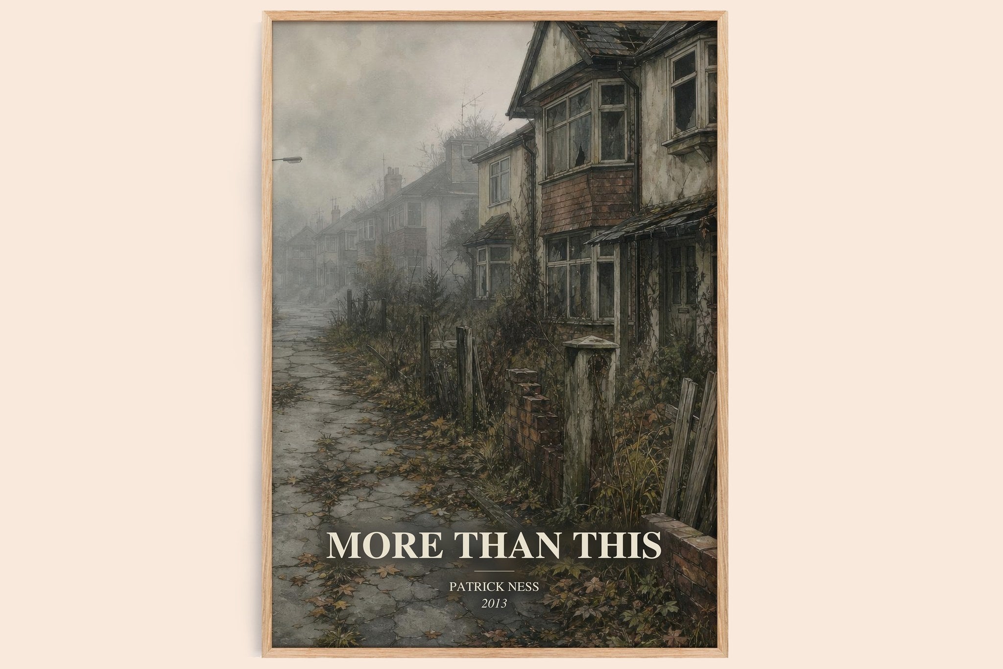 More Than This Book Watercolour Illustration by Patrick Ness