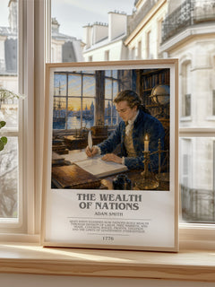 The Wealth of Nations Bookish Wall Art by Adam Smith – image 2