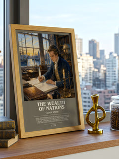 The Wealth of Nations Bookish Wall Art by Adam Smith – image 3