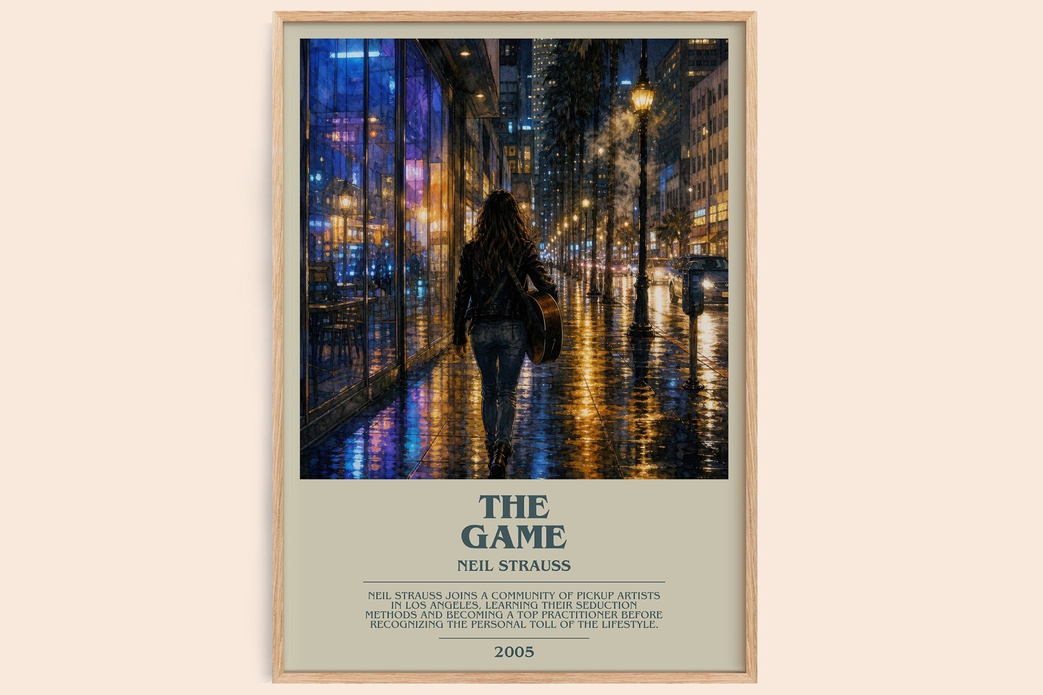The Game Bookish Wall Art by Neil Strauss