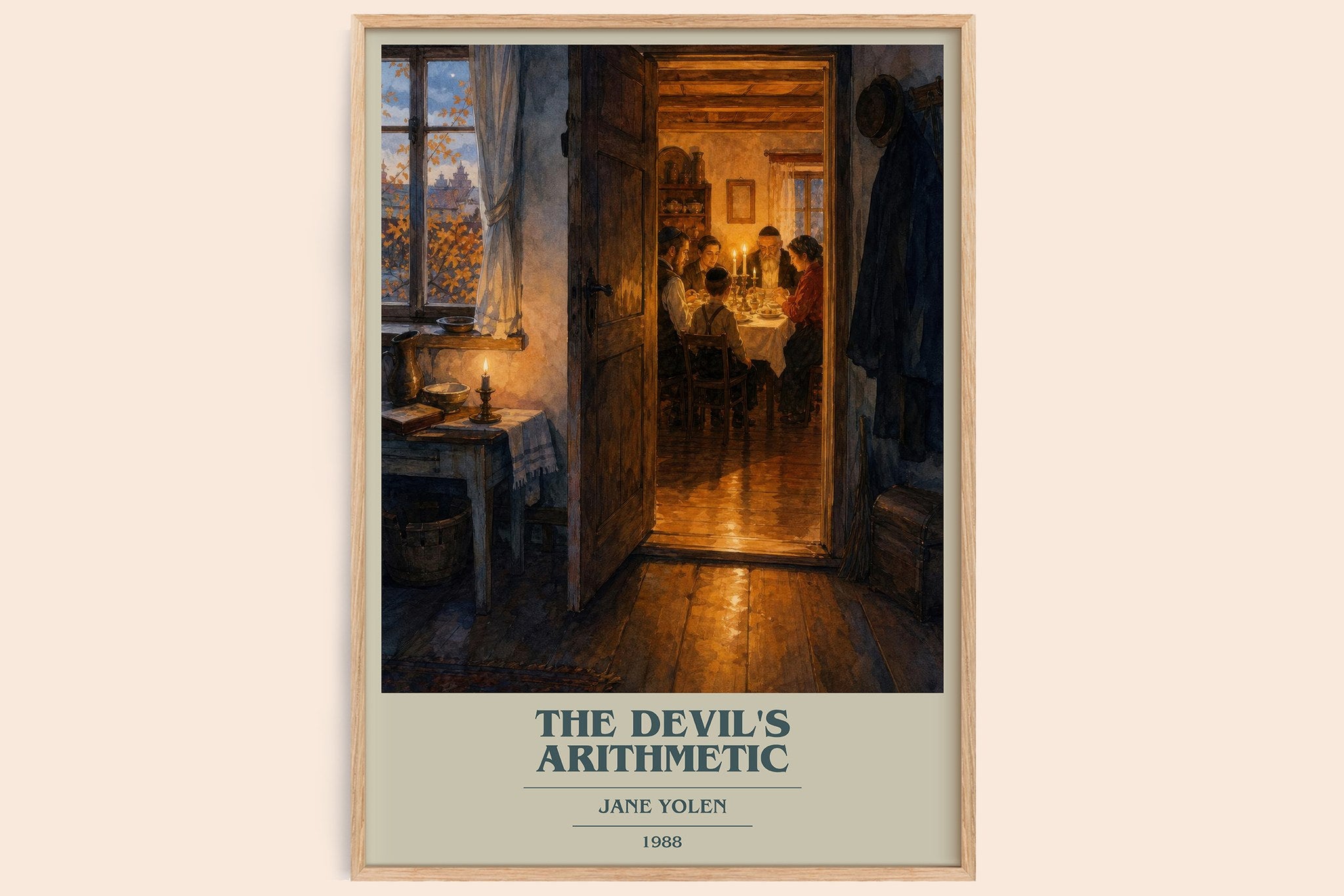 The devil's arithmetic Book Cover Poster by Jane Yolen