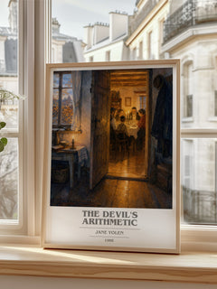 The devil's arithmetic book cover poster colour and style options – Jane Yolen book art