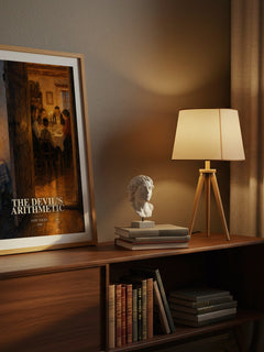 The devil's arithmetic watercolour print on bookshelf – Jane Yolen fan gift