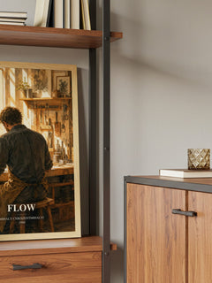 Flow book watercolour illustration paper finish options – matte satin gloss