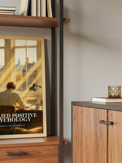 Applied positive psychology book watercolour illustration paper finish options – matte satin gloss