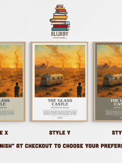 The Glass Castle Bookish Wall Art by Jeannette Walls – image 4