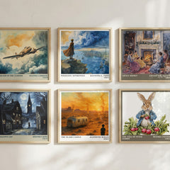 The Glass Castle literary art print colour and style options – Jeannette Walls book art