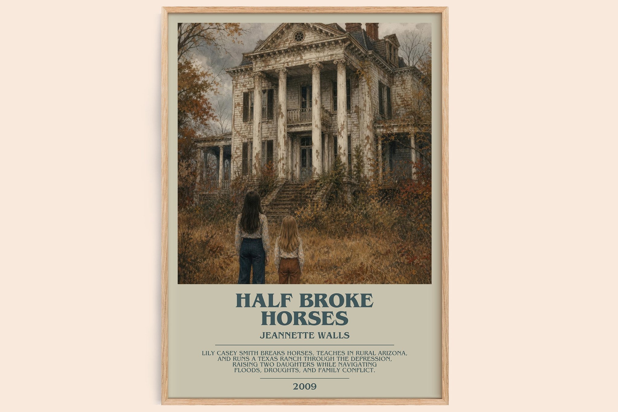 Half broke horses Bookish Wall Art by Jeannette Walls