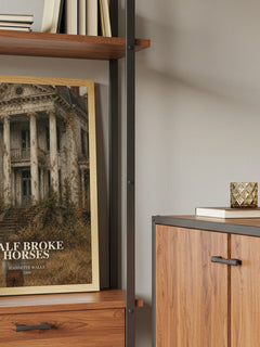Half broke horses book watercolour illustration paper finish options – matte satin gloss
