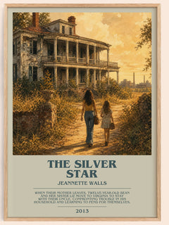 The silver star Bookish Wall Art by Jeannette Walls – image 1