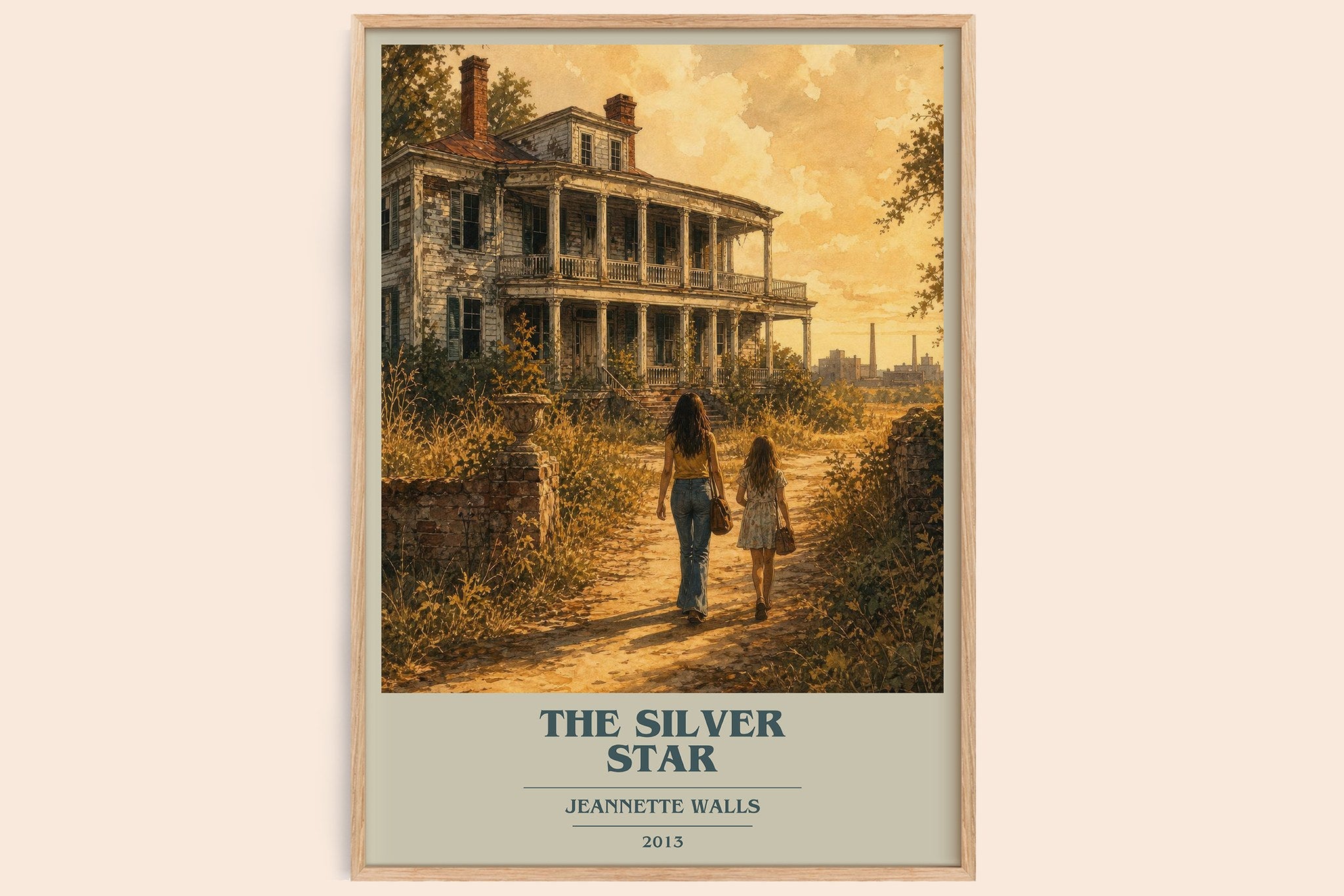 The silver star Book Cover Poster by Jeannette Walls