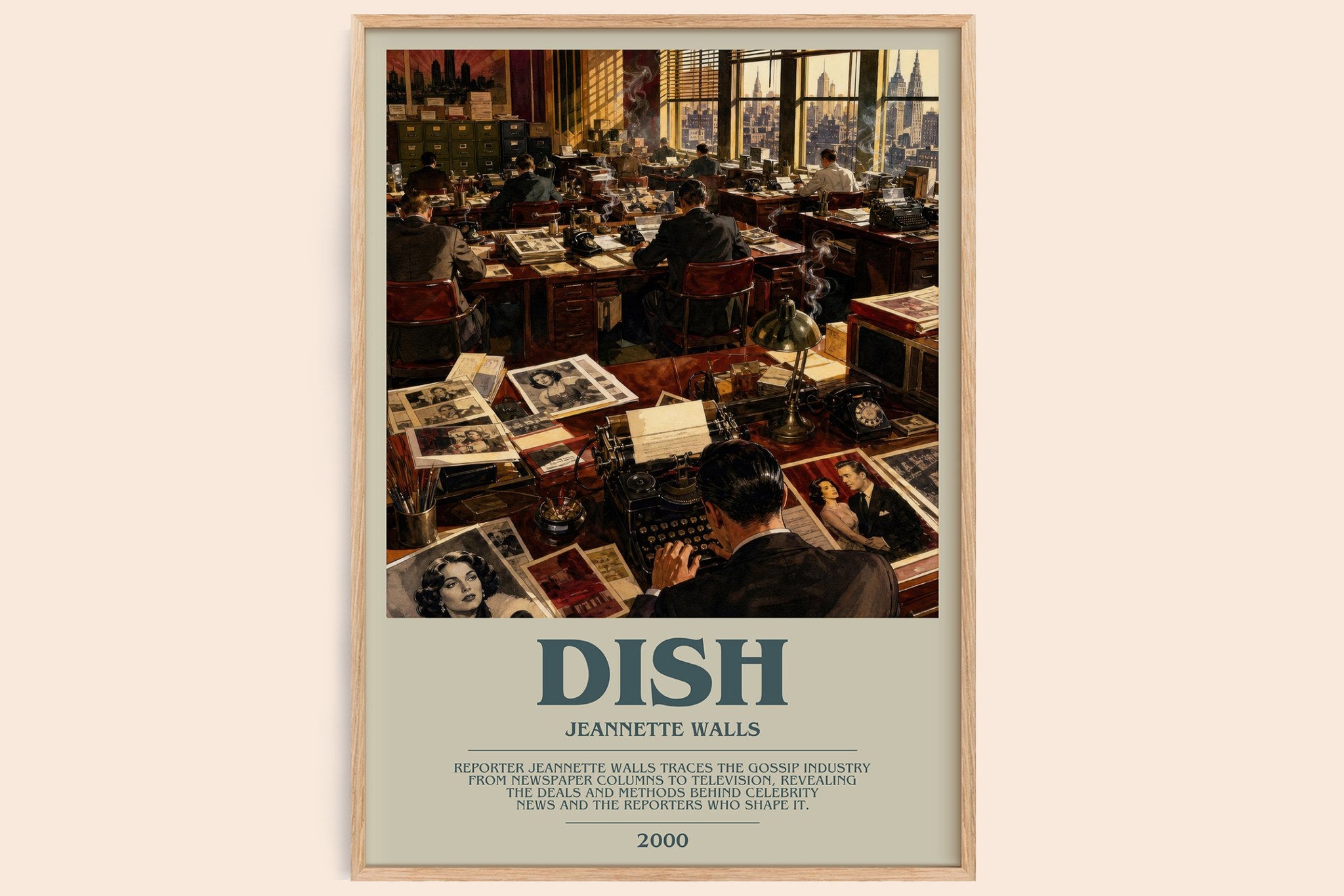 Dish Bookish Wall Art by Jeannette Walls