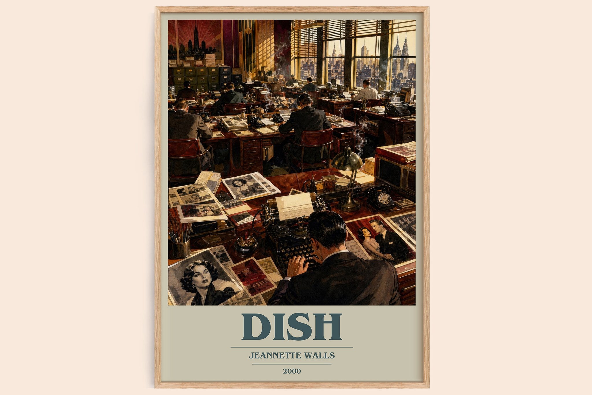 Dish Book Cover Poster by Jeannette Walls