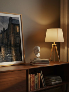 Saving 6 watercolour print on bookshelf – Chloe Walsh fan gift