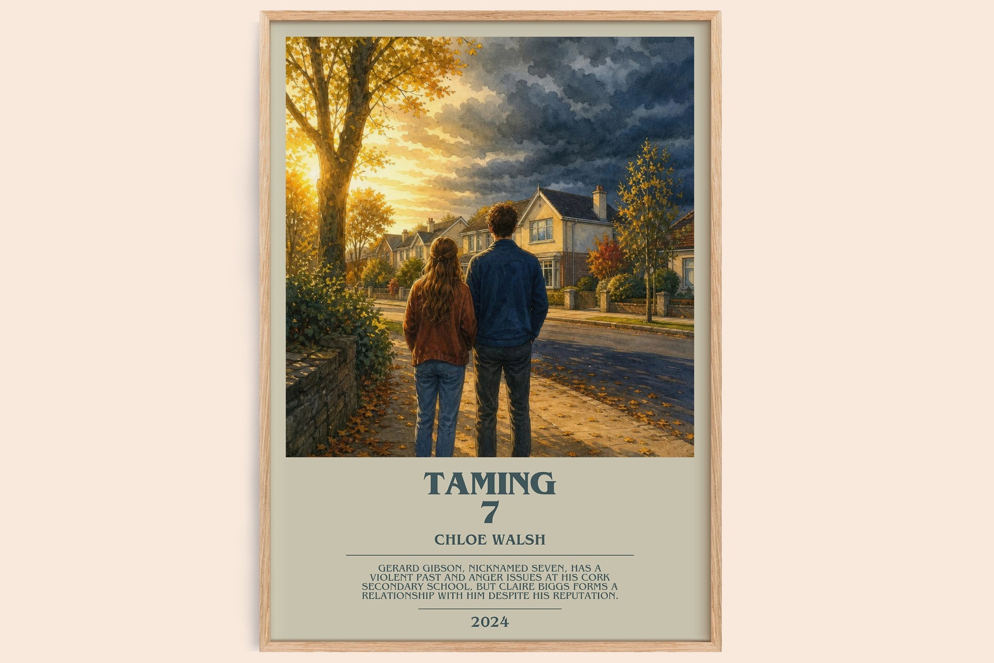 Taming 7 Bookish Wall Art by Chloe Walsh