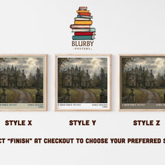 A High Price to Pay literary print in frame leaning in hallway – romance wall art