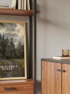 A High Price to Pay book watercolour illustration paper finish options – matte satin gloss