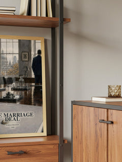 The Marriage Deal book watercolour illustration paper finish options – matte satin gloss