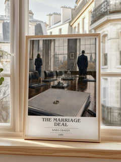 The Marriage Deal book cover poster colour and style options – Sara Craven book art