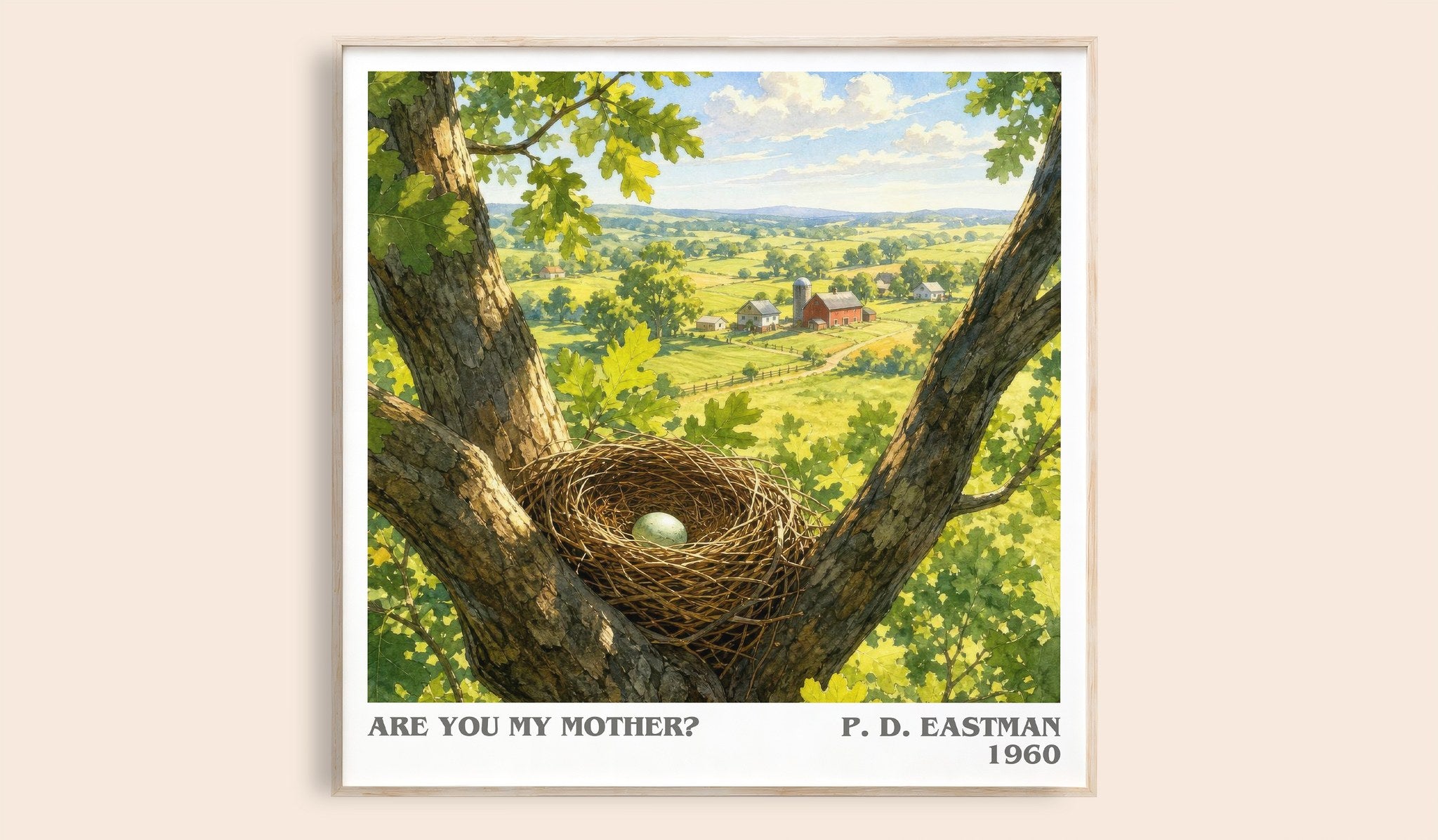 Are You My Mother? Literary Art Print by P. D. Eastman