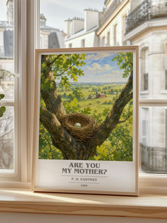 Are You My Mother? book cover poster colour and style options – P. D. Eastman book art