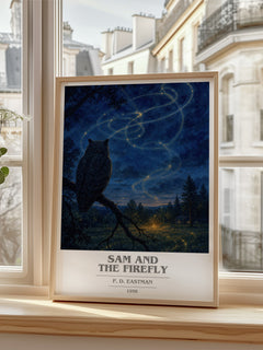 Sam and the Firefly book cover poster colour and style options – P. D. Eastman book art