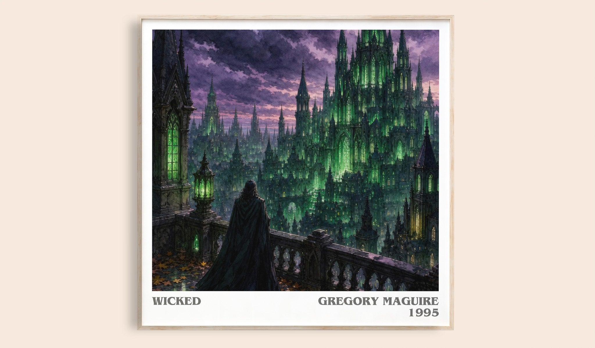 Wicked Literary Art Print by Gregory Maguire