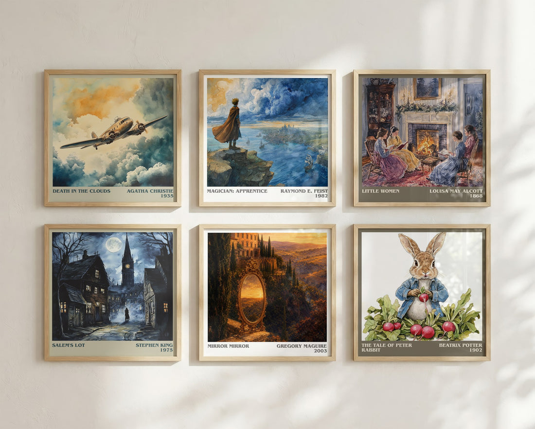 Mirror Mirror literary art print colour and style options – Gregory Maguire book art
