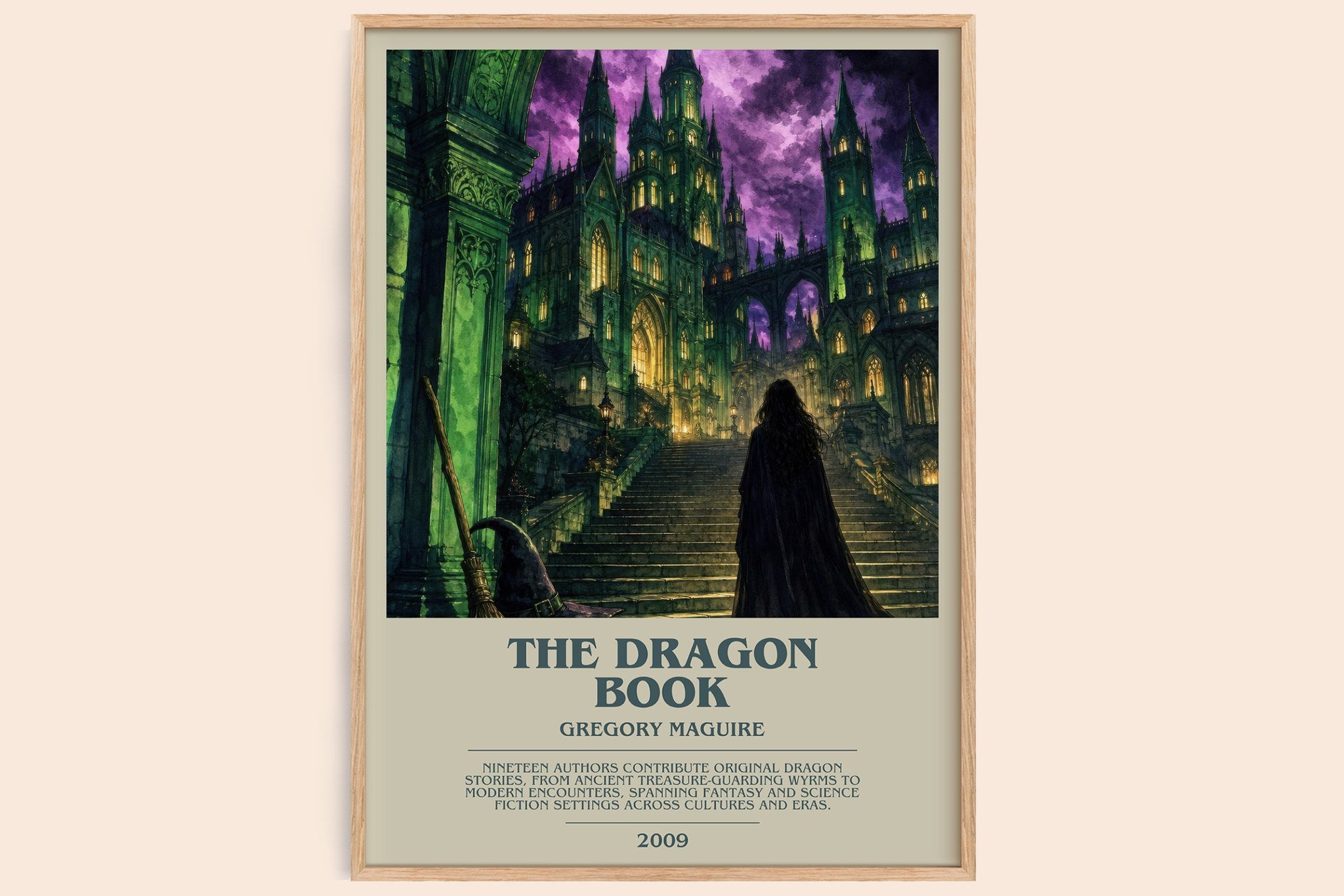 The Dragon Book Bookish Wall Art by Gregory Maguire