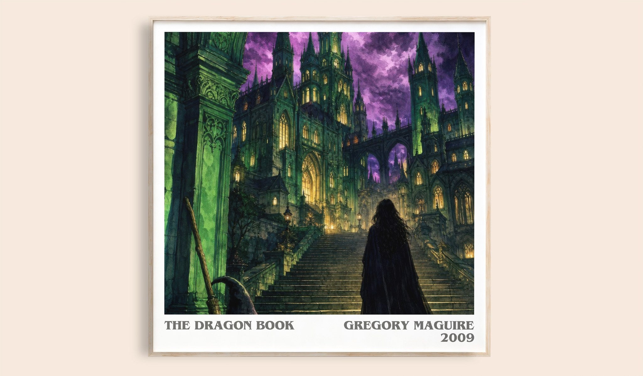 The Dragon Book Literary Art Print by Gregory Maguire