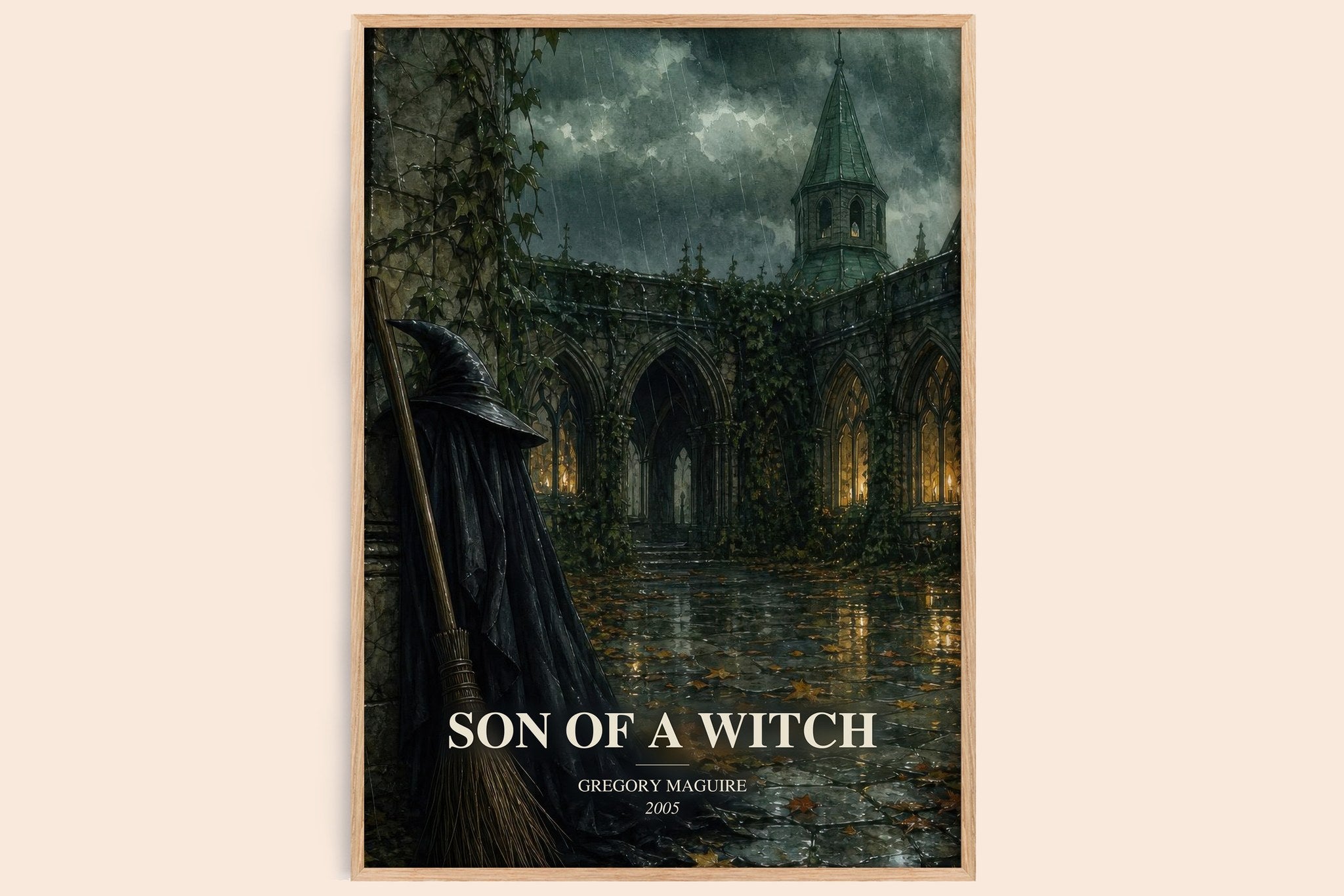 Son of a Witch Book Watercolour Illustration by Gregory Maguire